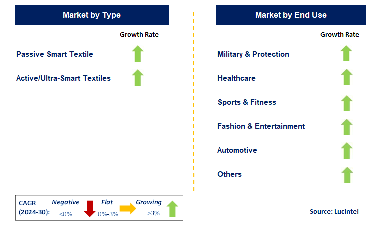 Smart Textile by Segment